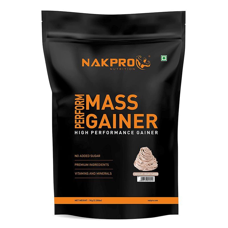 NAKPRO Perform Mass Gainer - Cream Chocolate Flavour